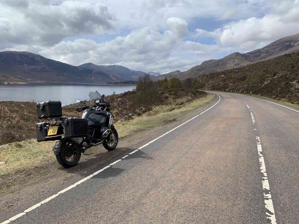 Motorcycle riders on the road